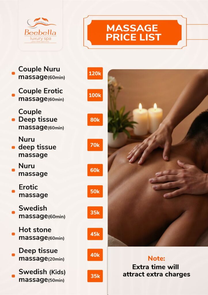 BEEBELLA LUXURY SPA IN LEKKI - NURU MASSAGE, NURU SPA, BEST NURU, TEETH WHITENING, SAUNA, 24 hours spa, BEST SPA – Massage and Therapy in Eti-Osa, Lagos (Gallery image 4)