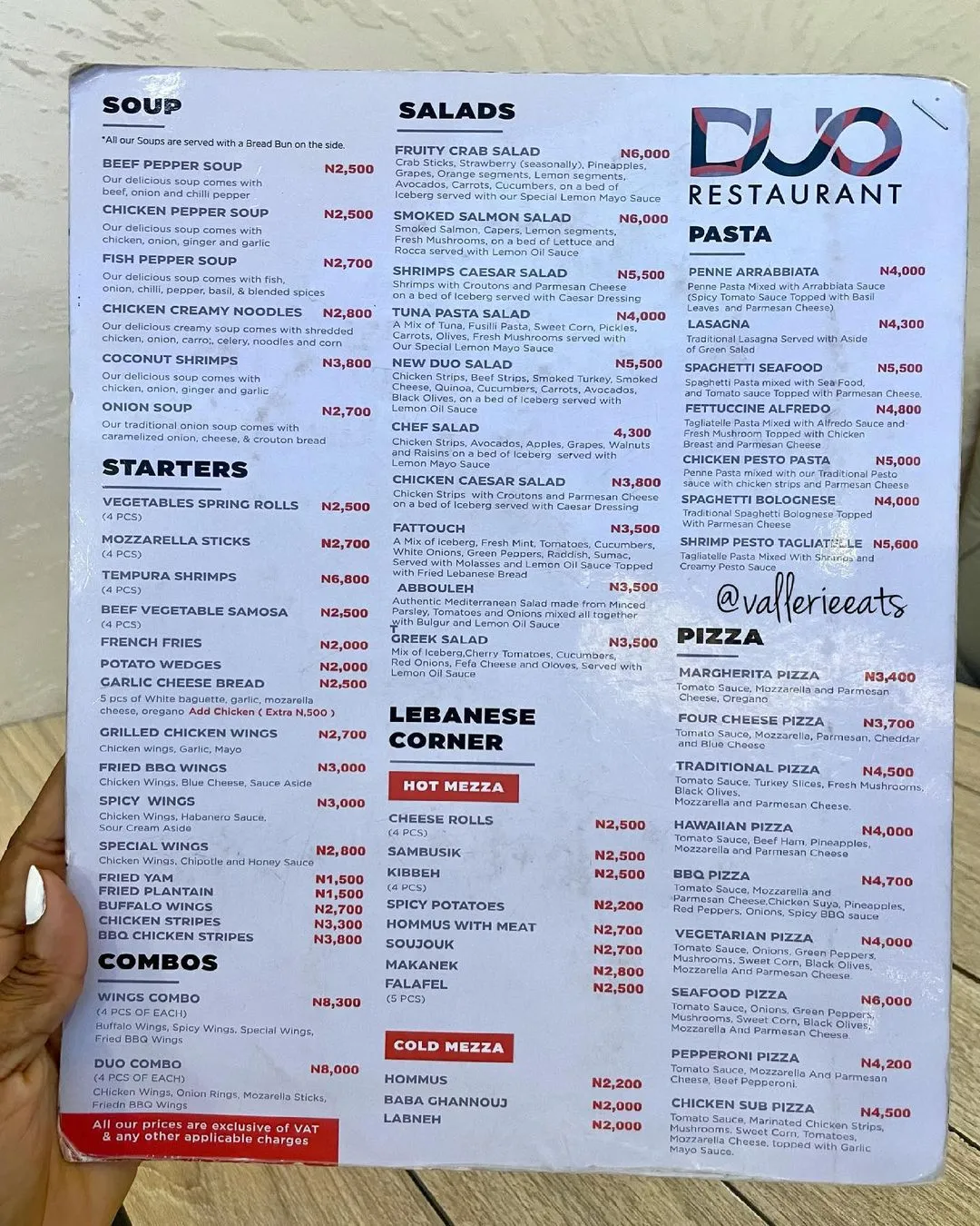 Duo Restaurant – Restaurants in Abuja, Federal Capital Territory