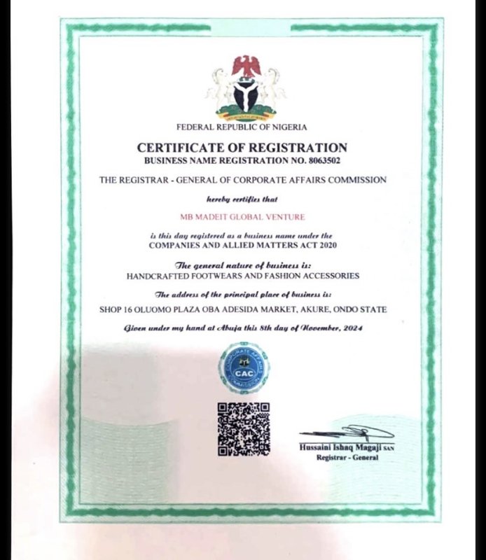 Image of Mb’madeit global venture