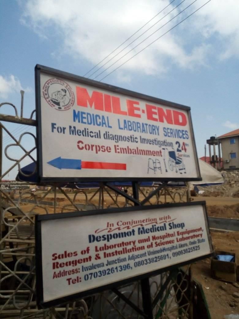 Mile-End Medical – Laboratory Services in Akure, Ondo