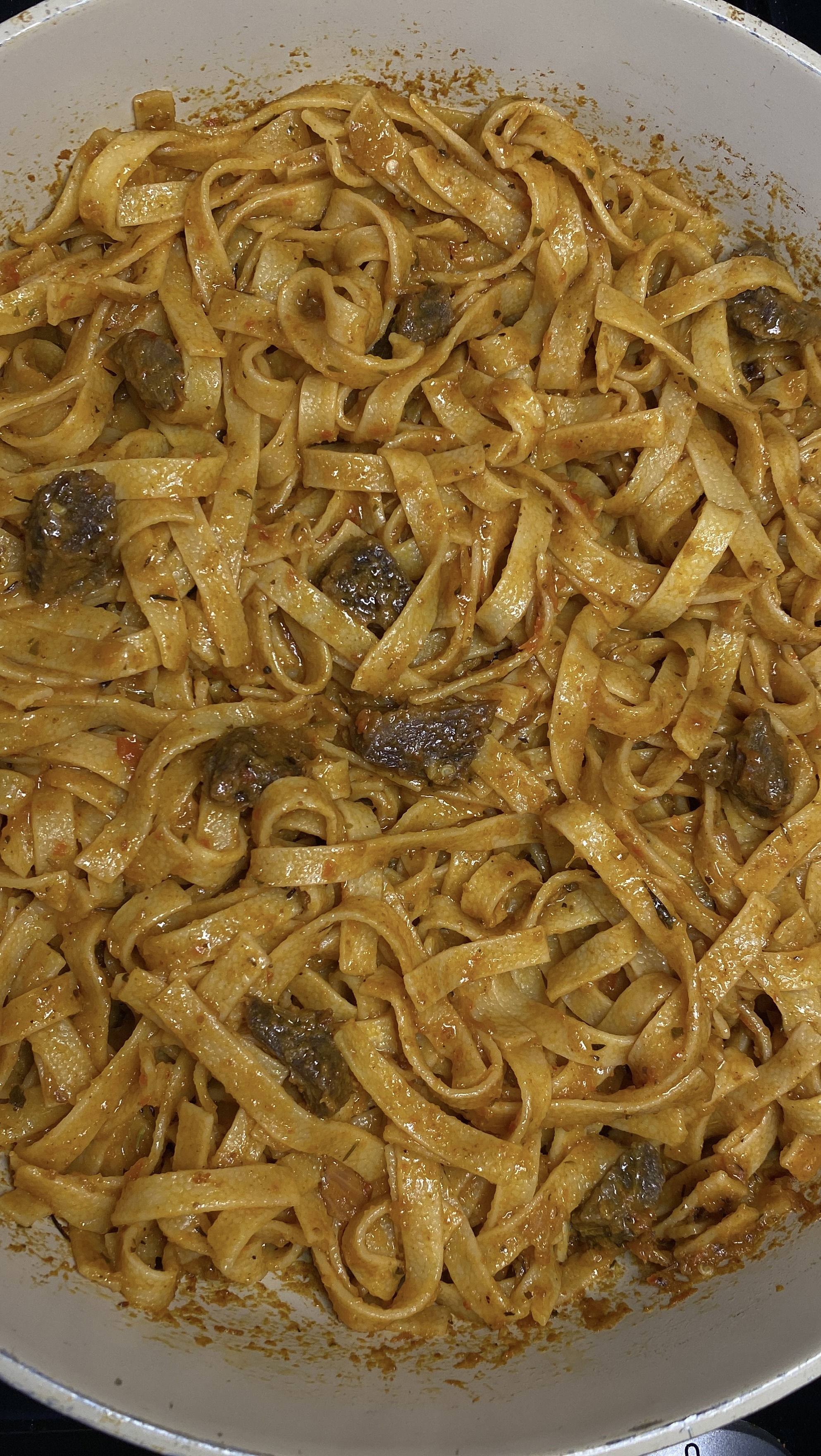 Beef Tagliatelle Pasta
